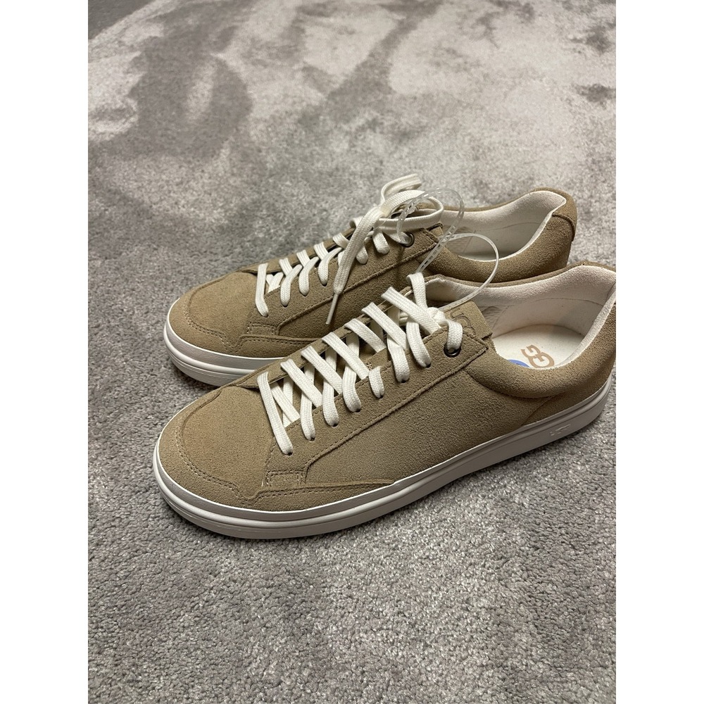 UGG South Bay Low Suede Sneakers Men's Tan Lace Up Casual Shoes Size 8.5 NEW